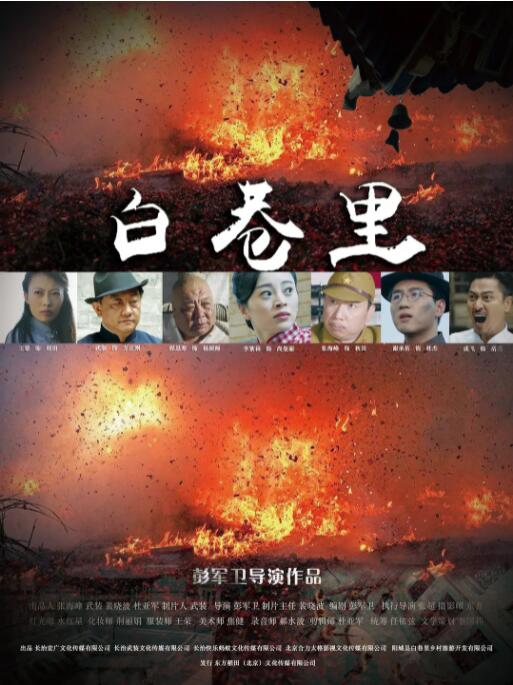白巷里海报