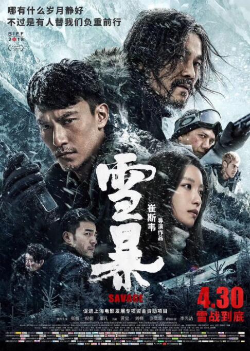 雪暴海报