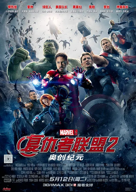 复仇者联盟2【影视解说】海报