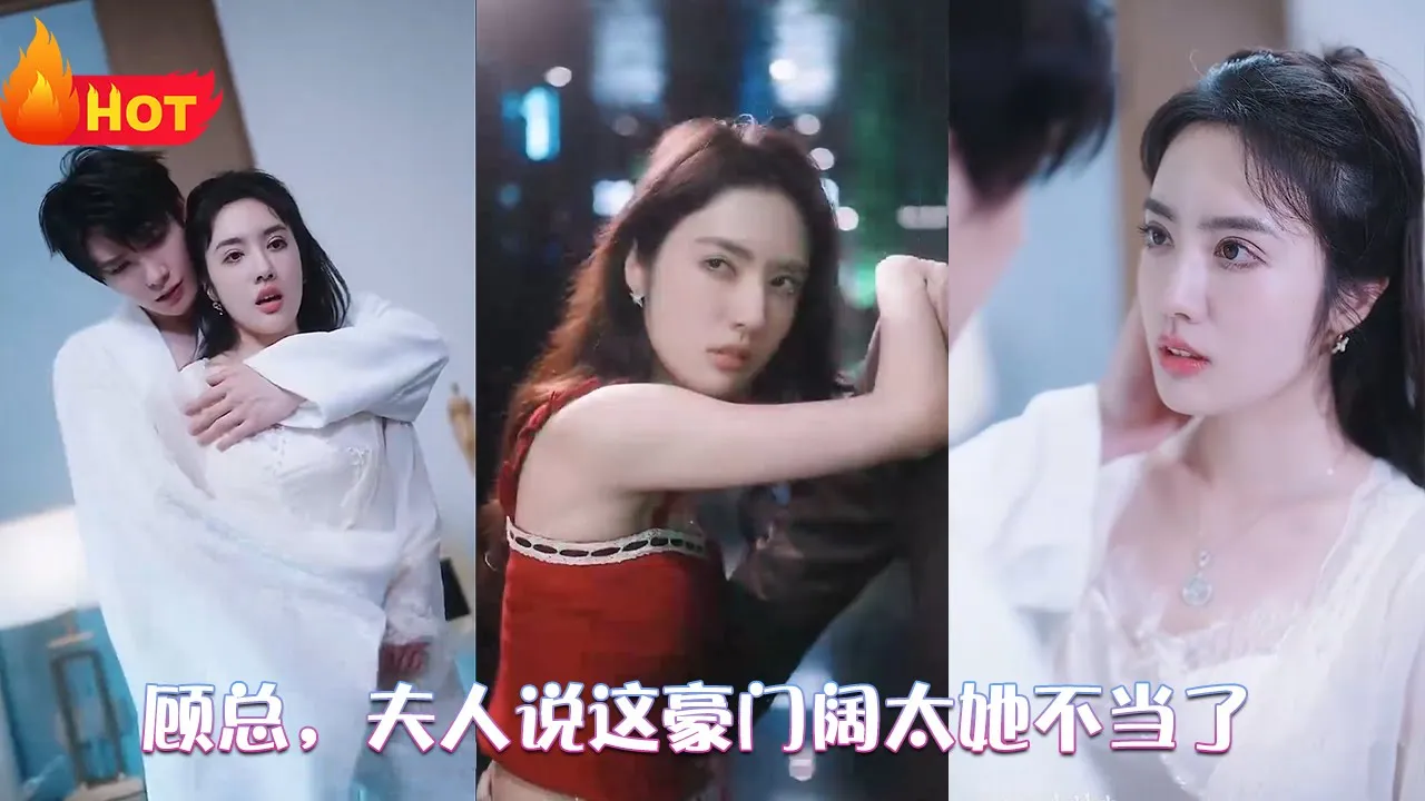 顾总，夫人说这豪门阔太她不当了海报