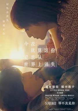 今夜，就算这份爱恋从世界上消失【影视解说】海报