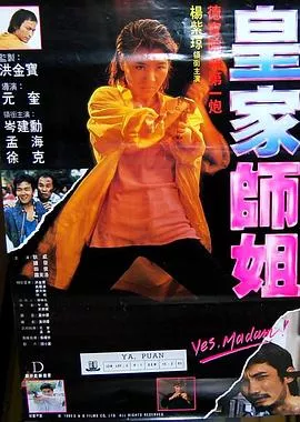 皇家师姐粤语海报