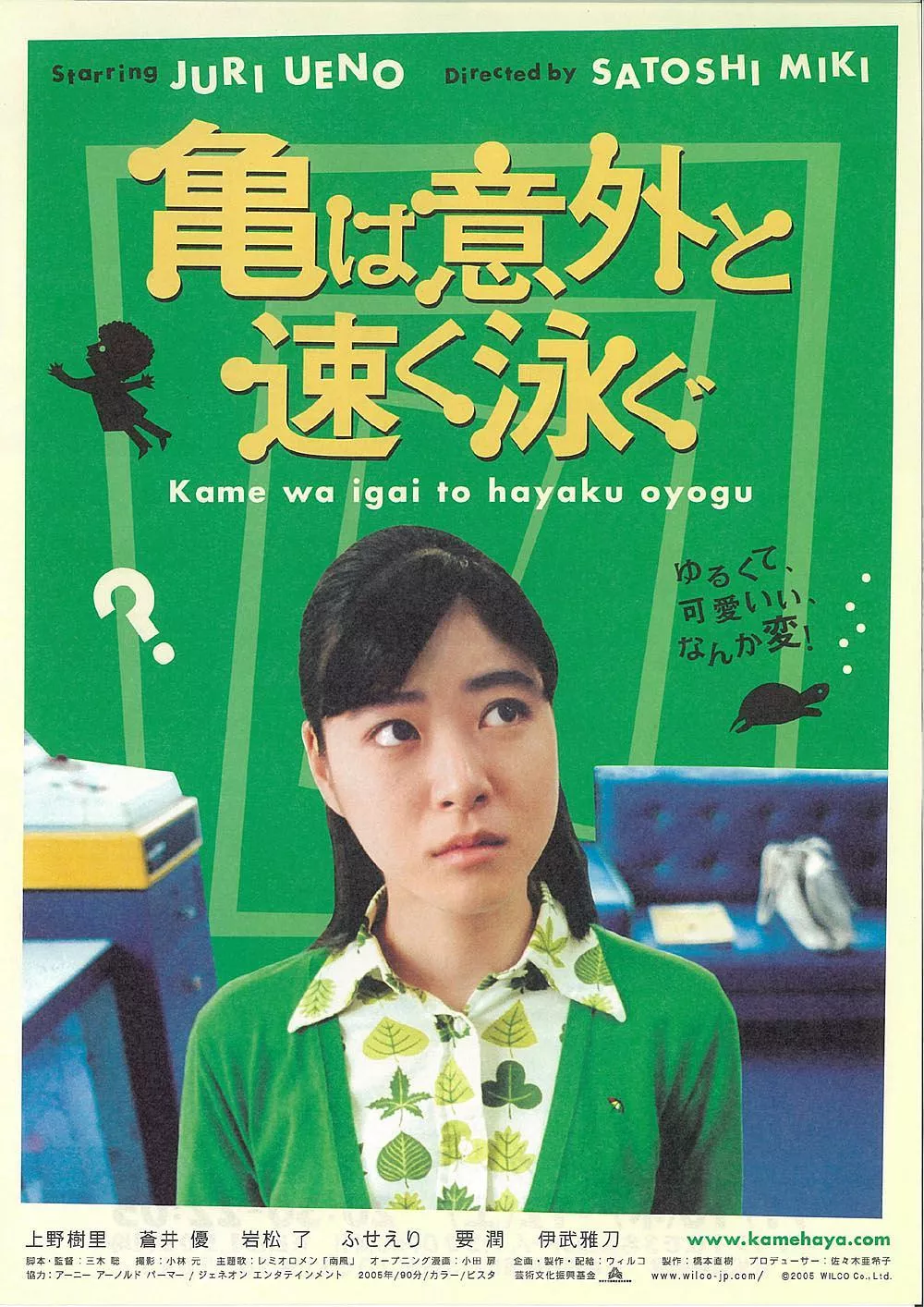 乌龟意外之速游海报
