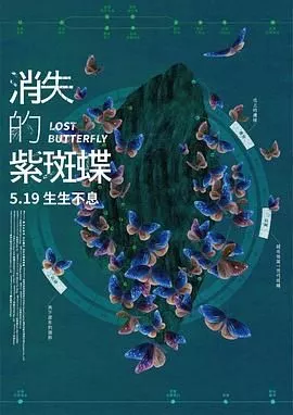 消失的紫斑蝶海报