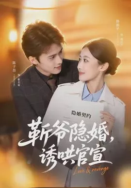 斩爷隐婚，诱哄官宣海报