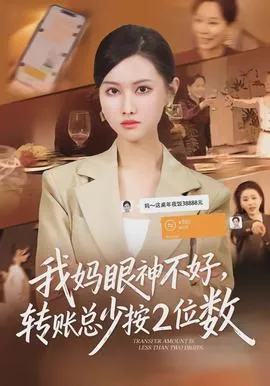 我妈眼神不好，转账总少按2位数海报