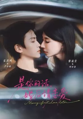 是你的话，婚后请恋爱海报