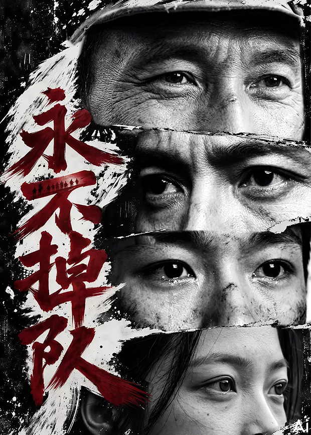 永不掉队海报